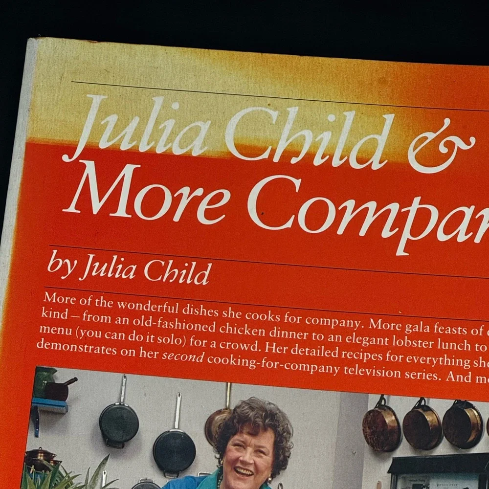 Julia Childs vintage 1981